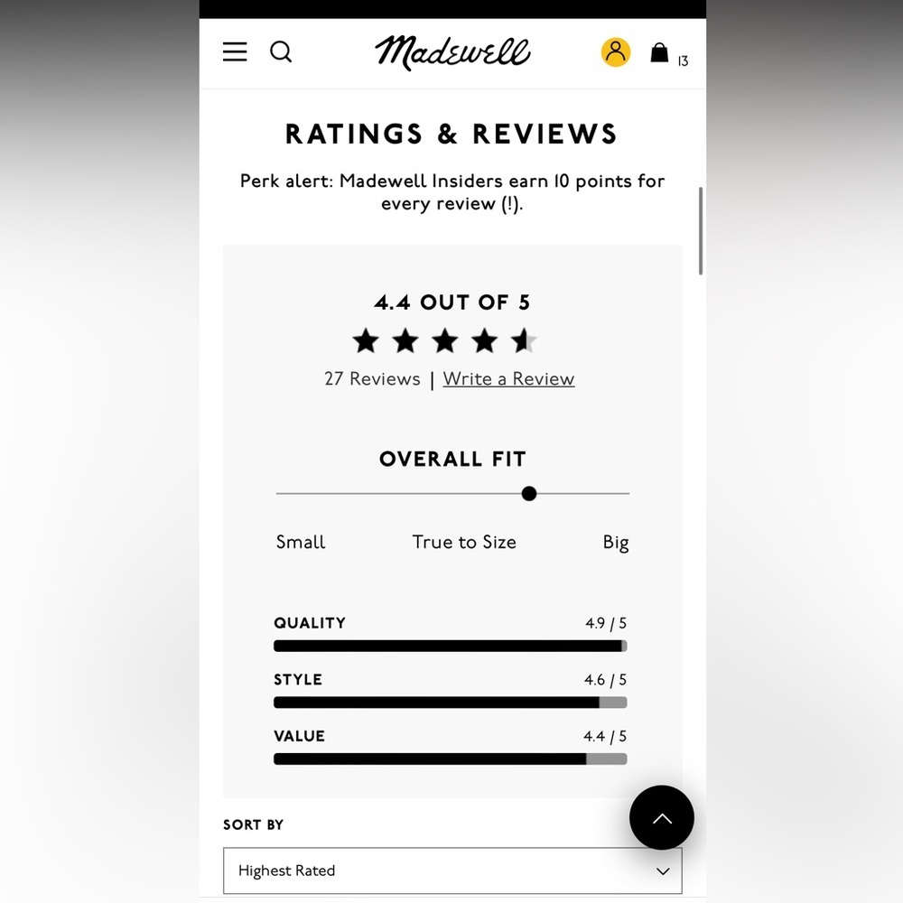 Madewell Haydon Wool Cashmere Top Car Coat Insuluxe Heather Toffee Womens Large - Picture 9 of 12